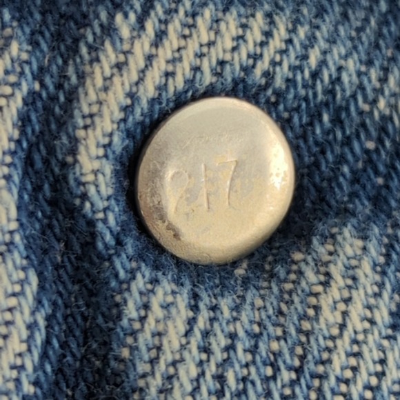 Vintage 90s Levis Jeans 26x30 Blue Light Wash Faded Straight Denim Cotton - Picture 12 of 12